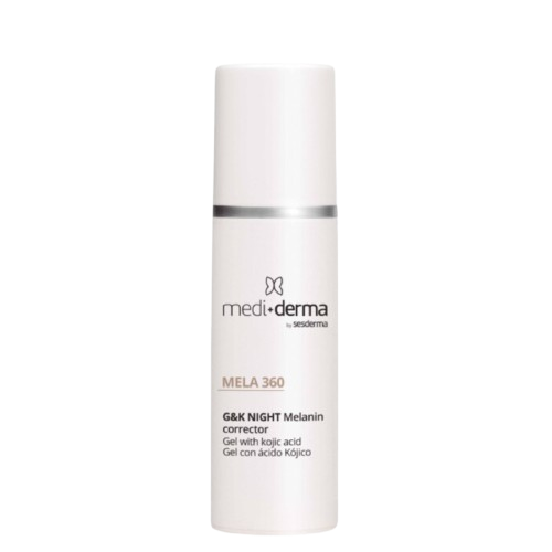 MELA 360 - G&K NIGHT - Melanin corrector Gel com ácido Kójico · 30 ml - Mediderma - Soliclinic