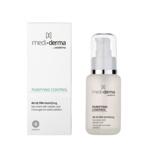 PURIFYING CONTROL - AS ULTRA - Creme gel seborregulador com ácido salicílico · 50 ml - Mediderma - Soliclinic