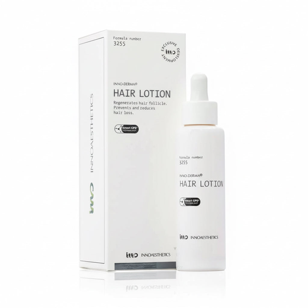 Innoaesthetics Inno-Derma Hair Lotion | Loção para couro cabeludo anti-queda de cabelo